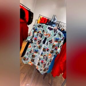 OVO x PLAYBOY Club Silk Shirt Basil (SZ-XSMALL) DEADSTOCK 100% Authentic Buy Now